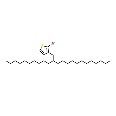 2-溴-3-(2-癸基十四烷基)噻吩,2-Bromo-3-(2-decyltetradecyl)thiophene