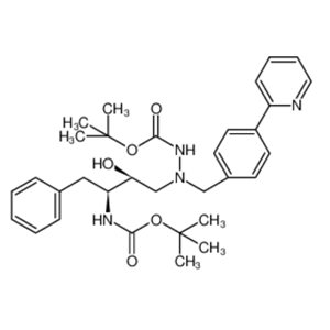 1-[4-(吡啶-2-基)苯基]-5(S)-2,5-双[(叔丁基氧基羰基)-氨基]-4(S)-羟基l-6-苯基-2-氮杂己烷,Des-N-(methoxycarbonyl)-L-tert-leucineBis-BocAtazanavir