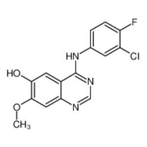 4-(3-氯-4-氟苯氨基)-7-甲氧基喹唑啉-6-醇,4-(3-Chloro-4-fluorophenylamino)-7-methoxyquinazolin-6-ol