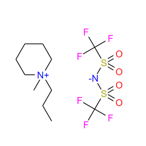 1-甲基-1-丙基哌啶双三氟甲基磺酰亚胺盐,N-METHYL-N-PROPYLPIPERIDINIUM BIS(TRIFLUOROMETHANESULFONYL)IMIDE