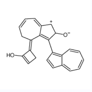 (4Z)-2-azulen-1-yl-4-(5H-azulen-1-ylidene)-3-oxocyclobuten-1-olate,(4Z)-2-azulen-1-yl-4-(5H-azulen-1-ylidene)-3-oxocyclobuten-1-olate