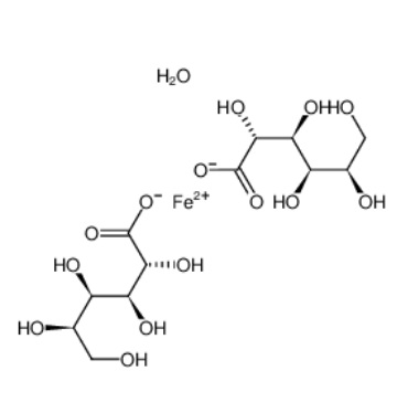 葡萄糖酸亞鐵水合物,Iron(II) gluconate hydrate