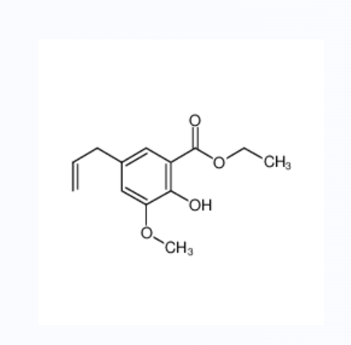 5-烯丙基-3-甲氧基水杨酸乙酯,ethyl 2-hydroxy-3-methoxy-5-prop-2-enylbenzoate