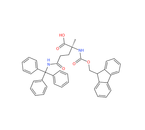 (2S)-2-({[(9H-fluoren-9-yl)methoxy]carbonyl}amino)-2-methyl-4-[(triphenylmethyl)carbamoyl]butanoic acid