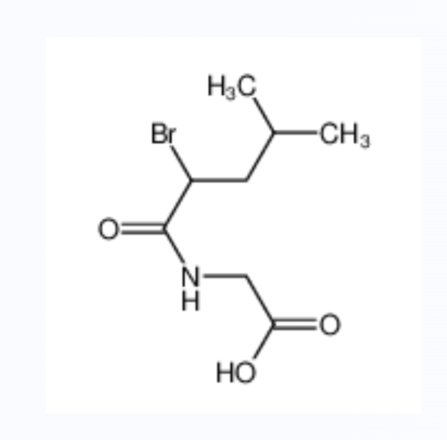 2-[(2-bromo-4-methylpentanoyl)amino]acetic acid,2-[(2-bromo-4-methylpentanoyl)amino]acetic acid