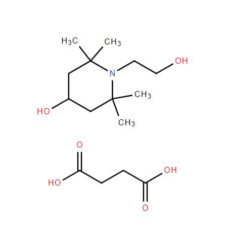 丁二酸与（4-羟基-2,2,6,6-四甲基-1-哌啶醇的聚合物）