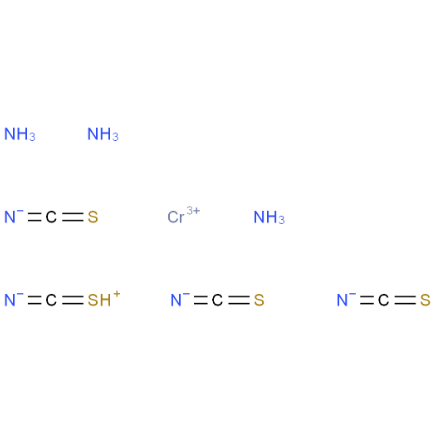 四硫氰基二氨络铬酸铵,Reinecke salt