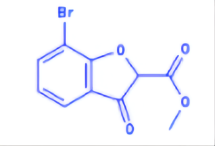methyl 7－ bromo -3-oxo-2,3-dihydrobenzofuran-2-carboxylate