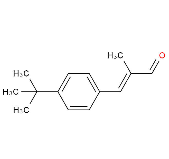 2-甲基-3-(4'-叔丁基苯基)-丙烯醛,P-tert-butyl-2-methylcinnamaldehyde