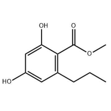 2,4-二羟基-6-丙基-苯甲酸甲酯,Methyl 2,4-dihydroxy-6-propylbenzoate