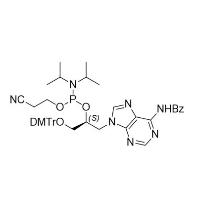 N6-Bz-A-(S)-GNA phosphoramidite,N6-benzoyl- (S)- 1- (4, 4'-dimethoxytrityl)-3-adenosine-2-cyanoethyl Phosphoramidite