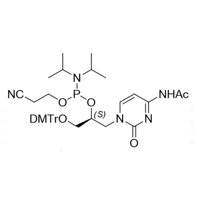 N4-Ac-C-(S)-GNA phosphoramidite,N4-acetyl-(S)-1- (4, 4'-dimethoxytrityl)-3-cytidine-2-cyanoethyl Phosphoramidite