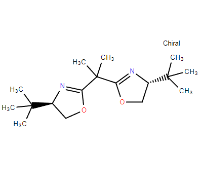 (R,R)-(+)-2,2'-异丙叉双(4-特丁基-2-噁唑啉),(R,R)-(+)-2,2'-Isopropylidenebis(4-tert-butyl-2-oxazoline)