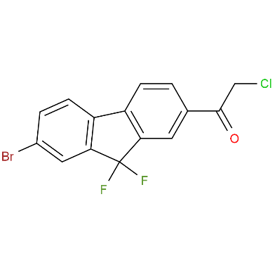 1-(7-溴-9,9-二氟-9H-芴-2-基)-2-氯乙酮,1-(7-broMo-9,9-difluoro-9H-fluoren-2-yl)-2-chloro-Ethanone