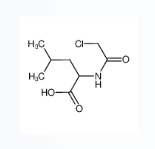 N-(氯乙酰基)-亮氨酸,2-[(2-chloroacetyl)amino]-4-methylpentanoic acid