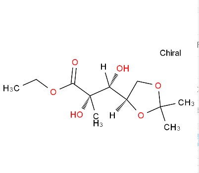 2-C-甲基-4,5-O-(1-甲基乙烯基)-D-阿拉伯糖酸乙酯,D-Arabinonic acid, 2-C-methyl-4,5-O-(1-methylethylidene)-,ethyl ester