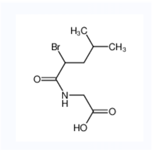 2-[(2-bromo-4-methylpentanoyl)amino]acetic acid	
