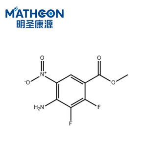 4-胺基-2,3-二氟-5-硝基-苯甲酸甲酯