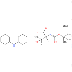 N-叔丁氧羰基-L-别苏氨酸二环己氨