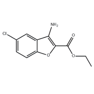 乙基 3-氨基-5-氯-1-苯并呋喃-2-羧酸
