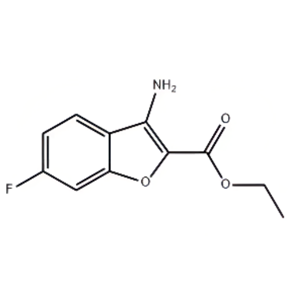 ETHYL 3-AMINO-6-FLUOROBENZOFURAN-2-CARBOXYLATE