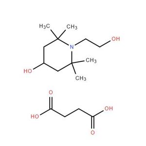 丁二酸与（4-羟基-2,2,6,6-四甲基-1-哌啶醇的聚合物）