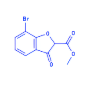 methyl 7－ bromo -3-oxo-2,3-dihydrobenzofuran-2-carboxylate