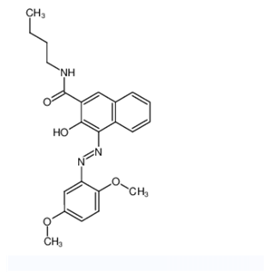 N-丁基-4-[(2,5-二甲氧基苯基)偶氮]-3-羥基萘-2-甲酰胺