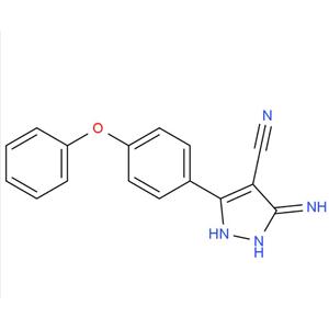 3-氨基-5-(4-苯氧基苯基)-4-氰基-1H-吡唑