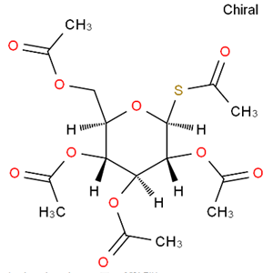 ,2,3,4,6-五-O-乙酰基-1-硫代Β-D-D-吡喃葡萄糖,1-thio-beta-D-glucose pentaacetate