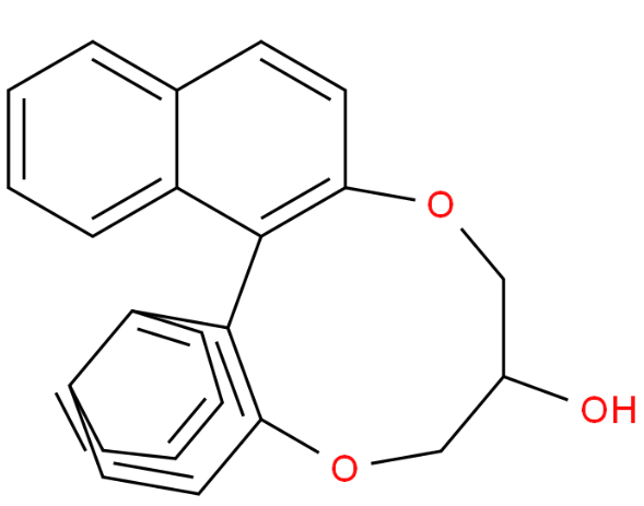 7,8-二氢-6-H-5,9-二氧-联萘[A,C]环壬烯-7-醇,7,8-Dihydro-6H-5,9-dioxa-binaphthalenyl[a,c]cyclononen-7-ol