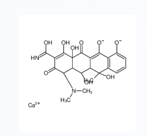 土霉素钙,calcium,(5S,5aR,6S,6aR,7S,10aR)-9-carbamoyl-7-(dimethylamino)-5,6,10,10a-tetrahydroxy-5-methyl-8,11-dioxo-5a,6,6a,7-tetrahydrotetracene-1,12-diolate