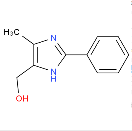 4-羟甲基-5-甲基-2-苯基咪唑,5-methyl-2-phenyl-1H-imidazole-4-methanol