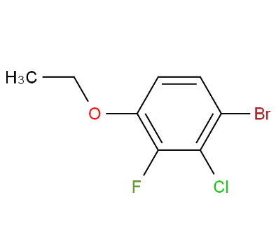 2-氟-3-氯-4-溴苯乙醚,1-Bromo-2-chloro-4-ethoxy-3-fluorobenzene