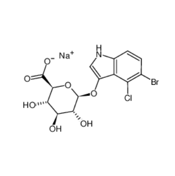 5-溴-4-氯-3-吲哚基-beta-D-葡糖苷酸钠,5-Bromo-4-chloro-3-indolyl-beta-D-glucuronide sodium salt