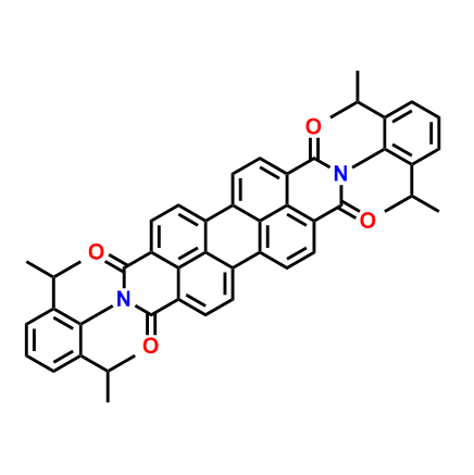 苝橙240,熒光染料,N,N'-Bis(2,6-diisopropylphenyl)-3,4,9,10-perylenetetracarboxylic DiiMide