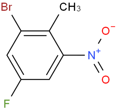 2-溴-4-氟-6-硝基甲苯,2-BROMO-4-FLUORO-6-NITROTOLUENE