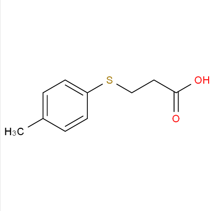 3-[(4-甲基苯基)硫基]丙酸,3-((4-METHYLPHENYL)THIO)PROPIONIC ACID