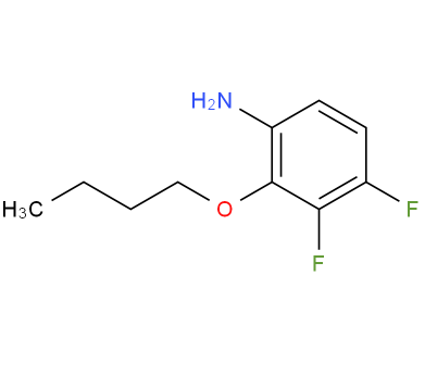 3，4-二氟-2-正丁氧基苯胺,2-Butoxy-3,4-difluorobenzenamine