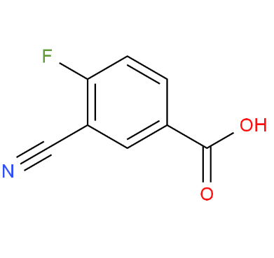 4-氟-3-氰基-苯甲酸,3-Cyano-4-fluorobenzoic acid