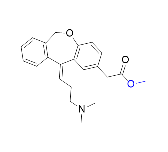 奧洛他定雜質06,methyl (Z)-2-(11-(3-(dimethylamino)propylidene)-6,11-dihydrodibenzo[b,e]oxepin-2-yl)acetate