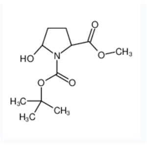 (S)-1-叔丁基 2-甲基 5-羟基吡咯烷-1,2-二羧酸