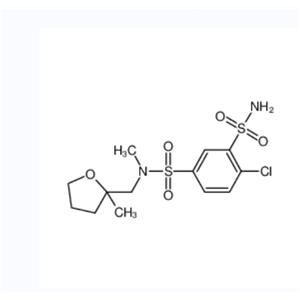 美夫西特,4-chloro-1-N-methyl-1-N-[(2-methyloxolan-2-yl)methyl]benzene-1,3-disulfonamide