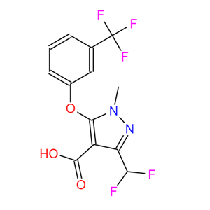 3-(二氟甲基)-1-甲基-5-(3-(三氟甲基)苯氧基)-1H-吡唑-4-羧酸