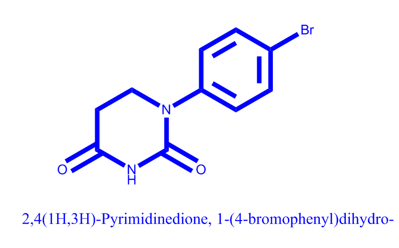 1-(4-溴苯基)二氢嘧啶-2,4(1H,3H)-二酮,2,4(1H,3H)-Pyrimidinedione, 1-(4-bromophenyl)dihydro-