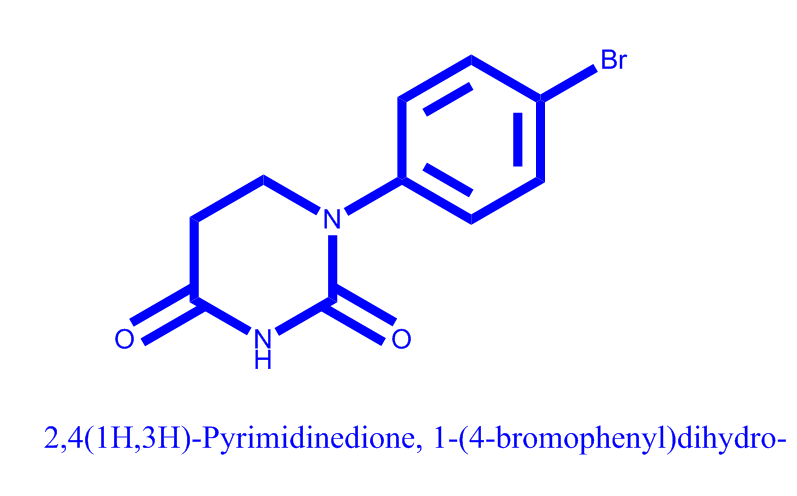 1-(4-溴苯基)二氫嘧啶-2,4(1H,3H)-二酮,2,4(1H,3H)-Pyrimidinedione, 1-(4-bromophenyl)dihydro-