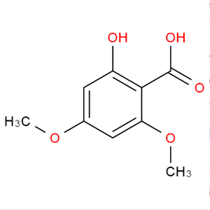 2-羟基-4,6-二甲氧基苯甲酸,2-HYDROXY-4,6-DIMETHOXYBENZOIC ACID