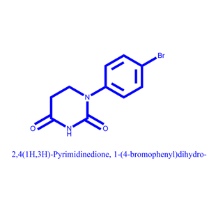1-(4-溴苯基)二氢嘧啶-2,4(1H,3H)-二酮,2,4(1H,3H)-Pyrimidinedione, 1-(4-bromophenyl)dihydro-