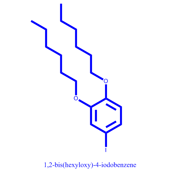 1,2-bis(hexyloxy)-4-iodobenzene,1,2-bis(hexyloxy)-4-iodobenzene