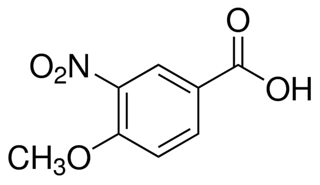 3-硝基-4-甲氧基苯甲酸,3-nitro-4-methoxy benzoic acid